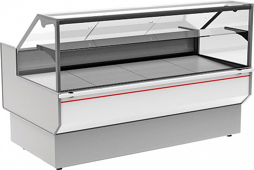 Витрина холодильная Carboma GC95 SV 1,5-1 (ВХСр-1,5 GC95 INOX) (статика)(1802181p.1518) от интернет-магазина Climateon