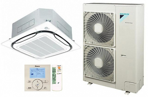 Кондиционер кассетный Daikin FCQG71F/RR71BV3/W1 от интернет-магазина ClimateON